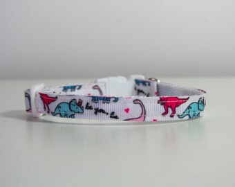 Breakaway Dinosaur Cat Collar