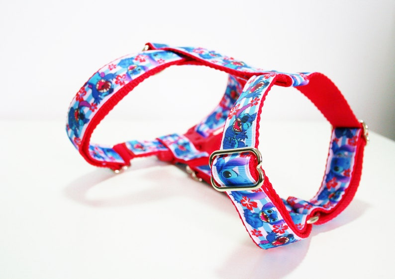 Lilo and Stitch Disney Adjustable Dog Harness Matching Etsy
