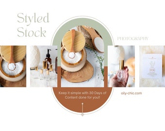Goldie Essential Oil Stock Photography: 30 Days of Content