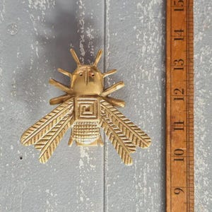 Solid Brass Beetle Door Knocker