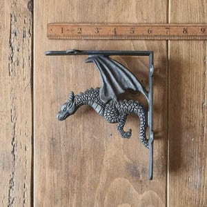 Shelf Bracket WINGED DRAGON 180mm x 150mm