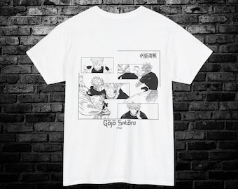 Jujutsu Kaisen T-Shirt | Gojo Satoru T-shirt | Anime T-shirt | Anime Gifts | Custom Anime Gifts | 100% Cotton