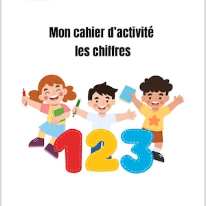 Libro de actividades de los números del 1 al 9: aprendizaje divertido para niños de 3 a 4 años | PDF para imprimir