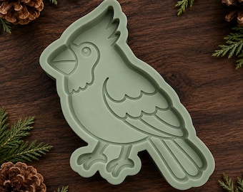 Cardinal freshie Silicone Mold: For Freshies,  Freshie Molds.