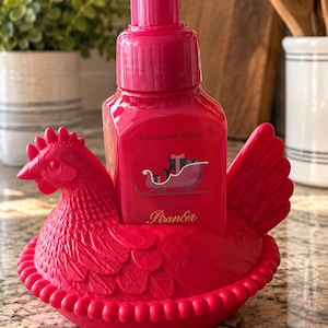 3D Printed Hen on Nest Soap Holder | Farmhouse Chicken Sink Decor image 2