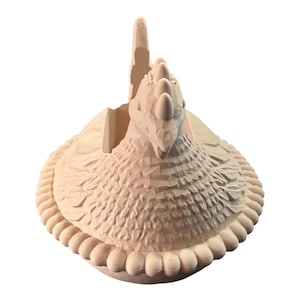 3D Printed Hen on Nest Soap Holder | Farmhouse Chicken Sink Decor image 10