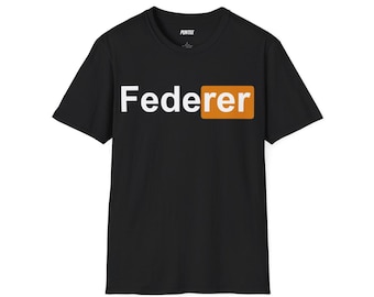 Camiseta Roger Federer Porhub, camiseta Lorenzo Musetti Federer, camiseta divertida de tenis, camiseta deportiva
