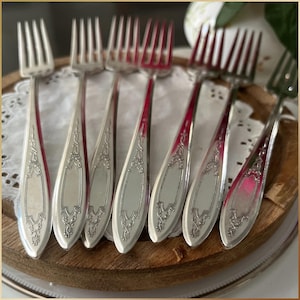 Vintage 1934 Debutante WM Rogers-Silver plate Flatware set, Service for 4,  Party Supply, 38 Pc Silverplate,