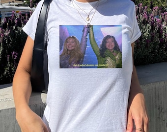 Lizzie Mcguire Baby Tee, Hilary Duff Y2K Grafik Tee, 2000er Jahre Nostalgie Tee