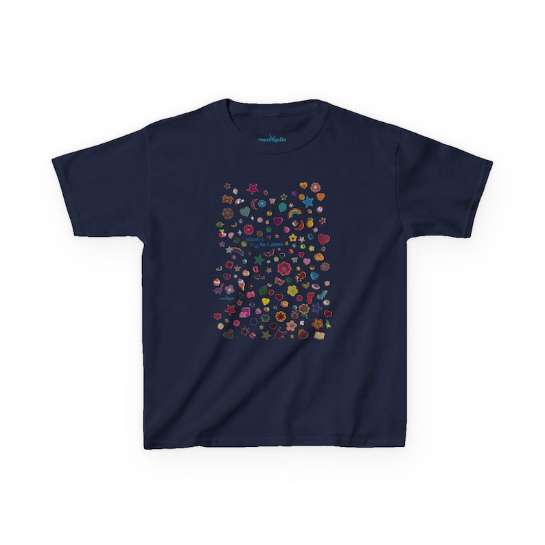 Actually It Is All Fun & Games Baby Tee, Graphic Tee, Y2K Baby Tee, 90s Aesthetic T-shirt, Vintage Tee image 2
