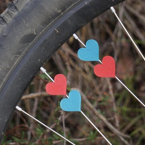 Heart Bicycle Spoke Decoration