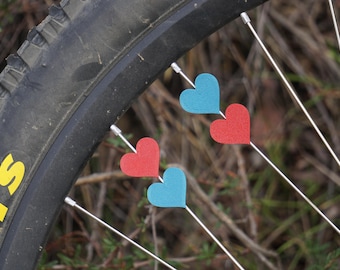 Heart Bicycle Spoke Decoration