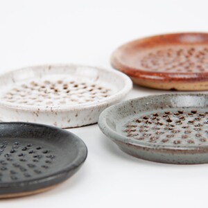 Handcrafted Pottery Garlic Grater: Kitchen Elegance