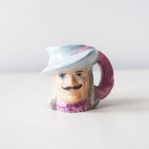 Vintage Miniature Toby Jug: Collectible English China