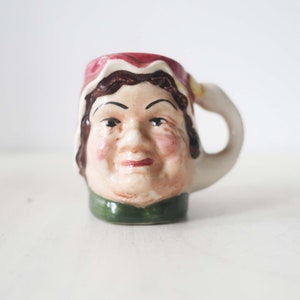 Vintage Miniature Toby Jug: English China Collectible