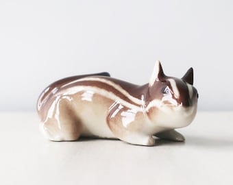 Vintage chipmunk figurine