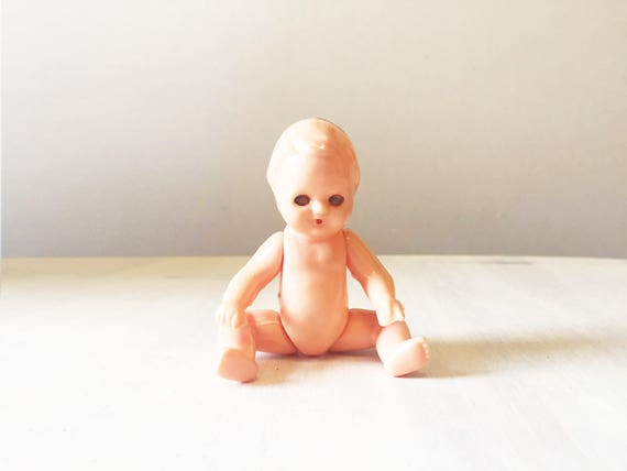 vintage small plastic dolls