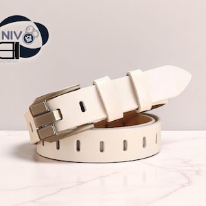 Women's Fashion Belt | Classic Pin Buckle Design | Stylish Daily Wear Waistband | Feminine Cute Outfit Accent | Gift for Her