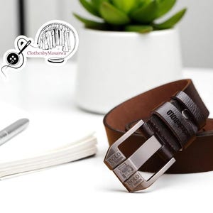 Men&#39;s Fashionable Belt | Adjustable Alloy Buckle Strap | Youth Fashion Waistbelt | Classic Style Accessory | Casual Daily Wear