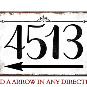 Rustic Address Sign, House Numbers, Mail Box Plaque , Shabby Farmhouse ...