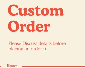 Custom Order | Custom SVG File | Personalized PNG & JPG Design | Custom Clipart, Digital Download, Cricut Cut File | Message Before Purchase