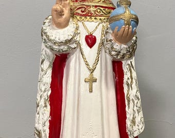 Vintage Infant of Jesus Religious Statue