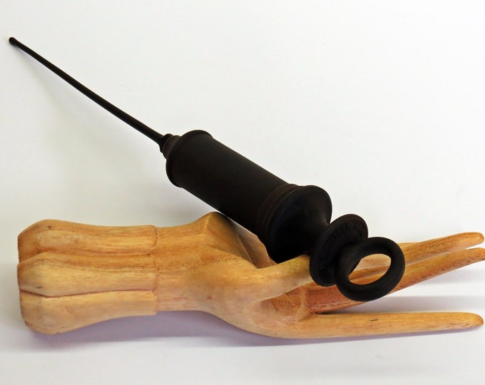 1880s Butler Hard Rubber Co Gutta Percha Urethral Syringe Etsy