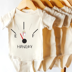 Baby Funny Bodysuit, Boy Girl Baby Bodysuit, Hungry Baby Bodysuit, Baby Clothes Bodysuit, Newborn Bodysuit, Milk Drunk Bodysuit