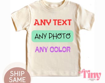 Personalized Kids T-Shirt, Custom Name Tee, Birthday Gift