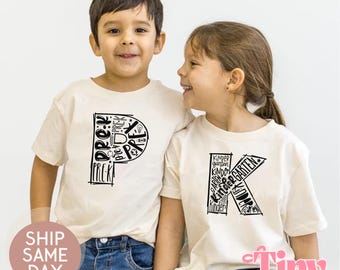 First Day of School Shirt, Preschool Kindergarten T-Shirt Gift