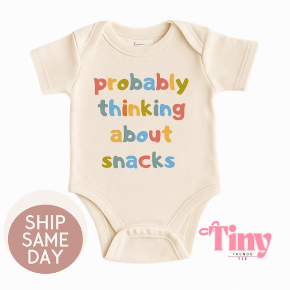 Snack Lover Baby Bodysuit – Funny Foodie Gift