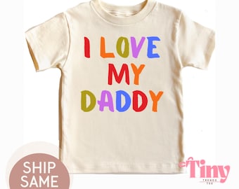 Body bébé I Love My Daddy, cadeau pour la fête des pères