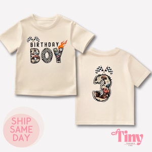 Monster Truck Birthday Boy Shirts Custom Birthday Party Shirts Monster Truck Theme Outfit Personalized Birthday Shirt