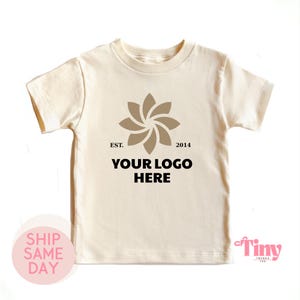 Custom Toddler Shirt, Custom Logo Shirt, Personalize Shirt Front Back, Custom Kid Shirt, Kid Custom Logo Shirt, Toddler and Kid Shirt