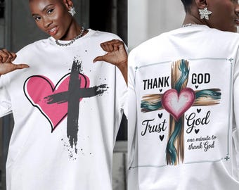 Faith Cross Heart PNG: Christian Sublimation Design (Digital Download 2000x2000 px)