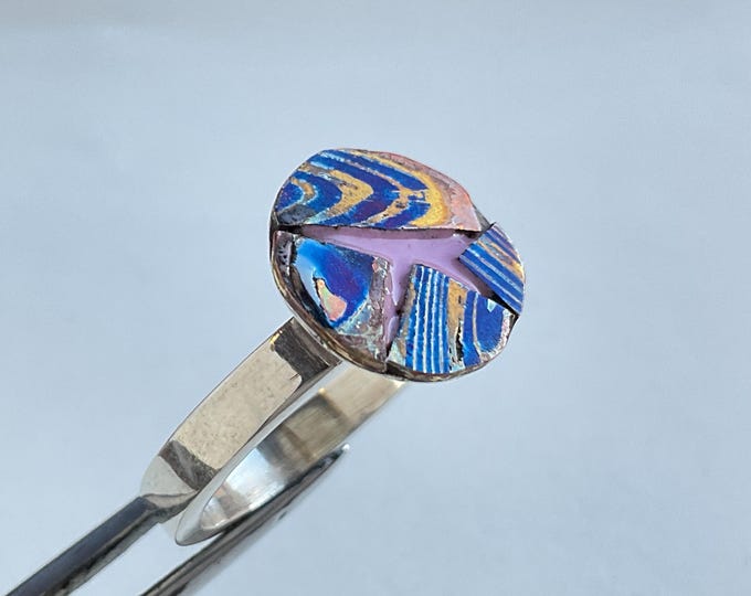 Enamel ring size M 1/4