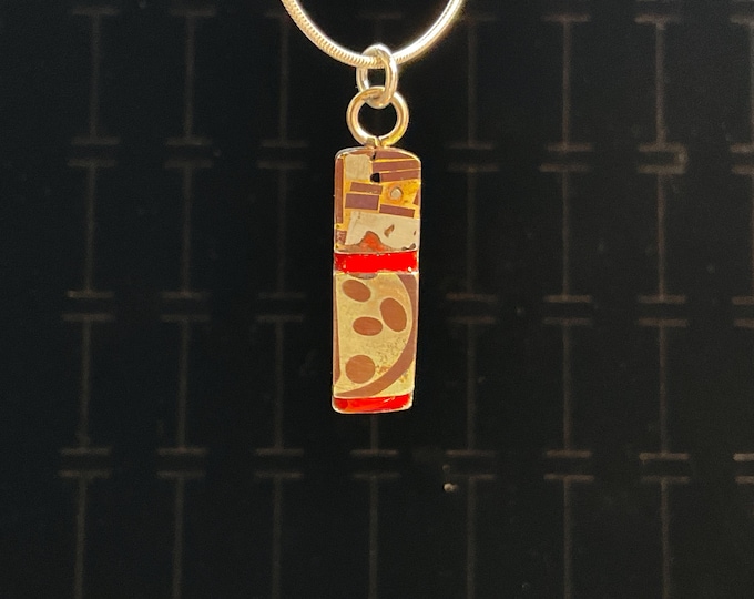 Enamel pendant