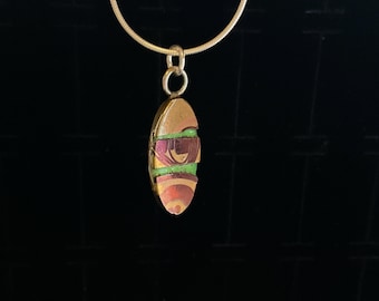 Enamel pendant