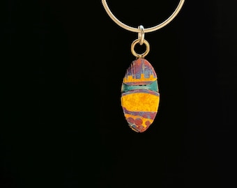 Enamel pendant