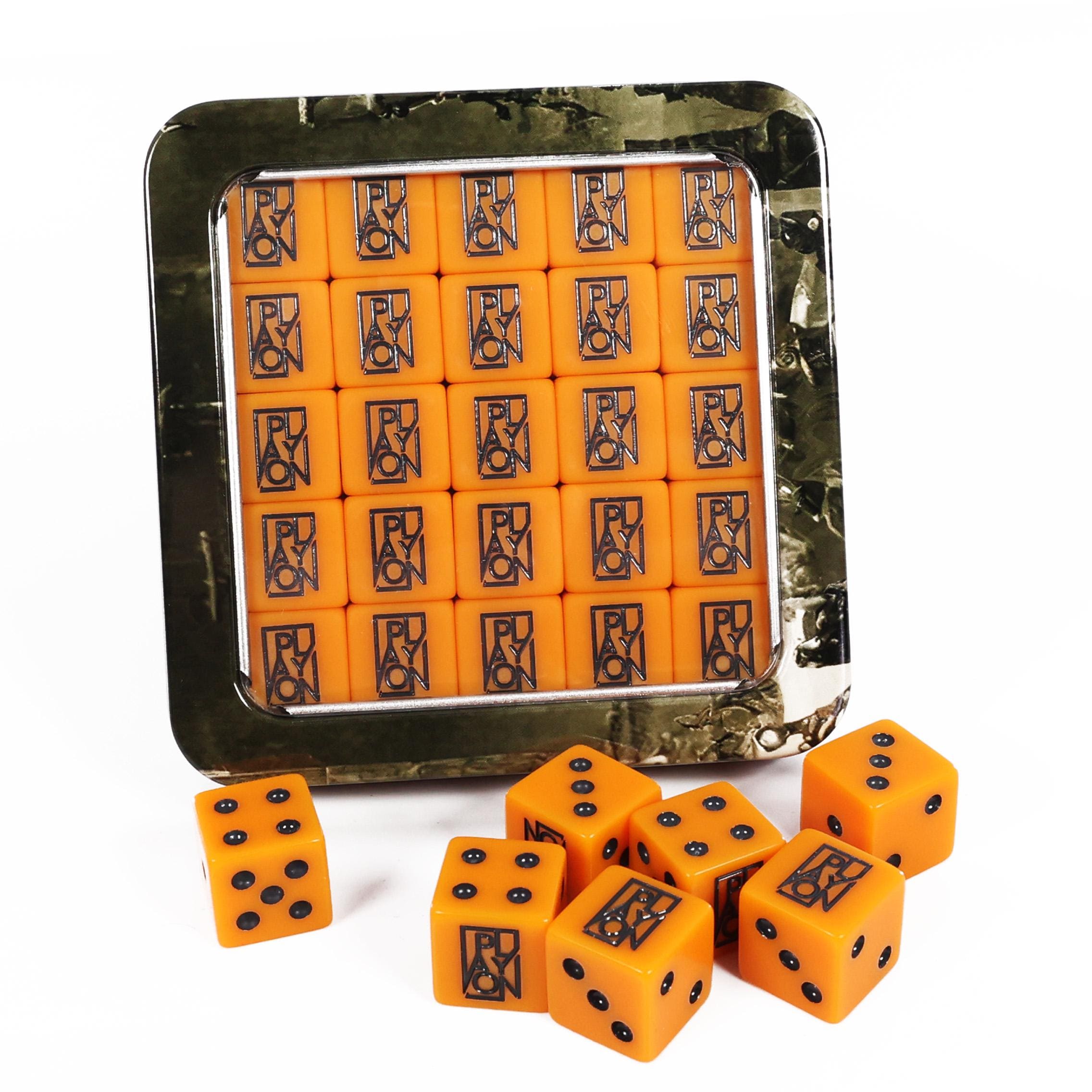 Dado Insolito 14 Mm - D6 Per Giochi Da Tavolo, RPG, Wargame - Design Alternativo - Senza Marca