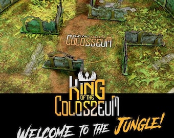 Colosseums kung - Set - Välkommen till djungeln!