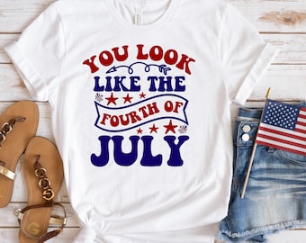 Retro 4. Juli PNG: Lustiges Amerika Design (Digitaler Download)