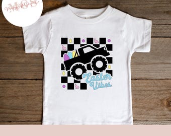 Easter Truck PNG: Kids Sublimation Design (Digital Download)