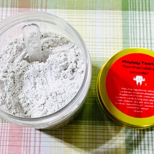 Remineralizing STRAWBERRY Teeth Powder | 5 oz | 3 to 6 month supply!