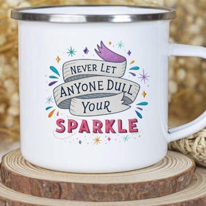 Never Let Anyone Dull Your Sparkle Png , motivational quote sublimation, colorful inspirational png, sparkle quote png