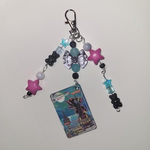chaveiro de carta pokémon umbreon