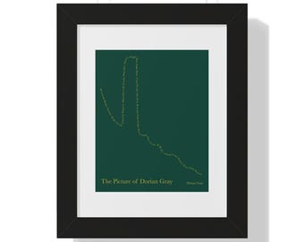 The Shape of The Picture of Dorian Gray – Dorian Gray&#39;s Journey | 8x10 Print or Framed Art