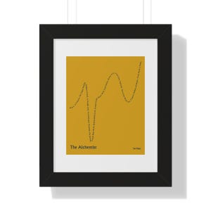 The Shape of The Alchemist – Santiago&#39;s Journey | 8x10 Print or Framed Art