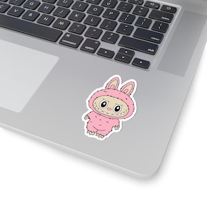 Labubu Sticker, The Monsters Labubu Stickers for Notebooks, Kindles, Laptops, Kids Room Decor, Easter Party Favors, Unique Gift Ideas