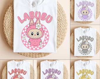 Labubu Png Svg bundle for T Shirt, Doll Character png, Trending Pink Character, Labubu Perfect Gift, Easter Coquette Bow Doll For Kids Girls